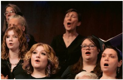 Indianapolis Women's Chorus Singing Together