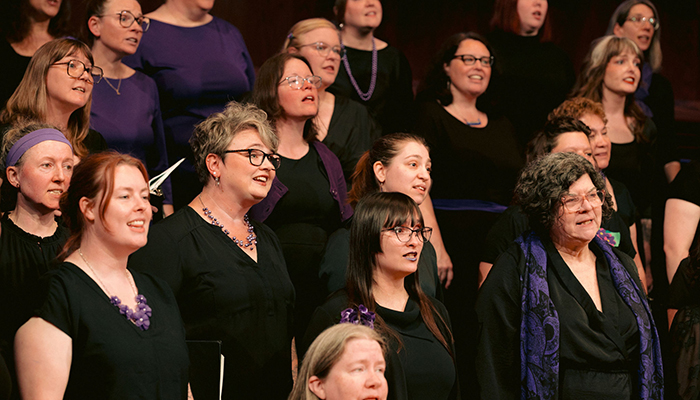 Indianapolis Women's Chorus Singing Together