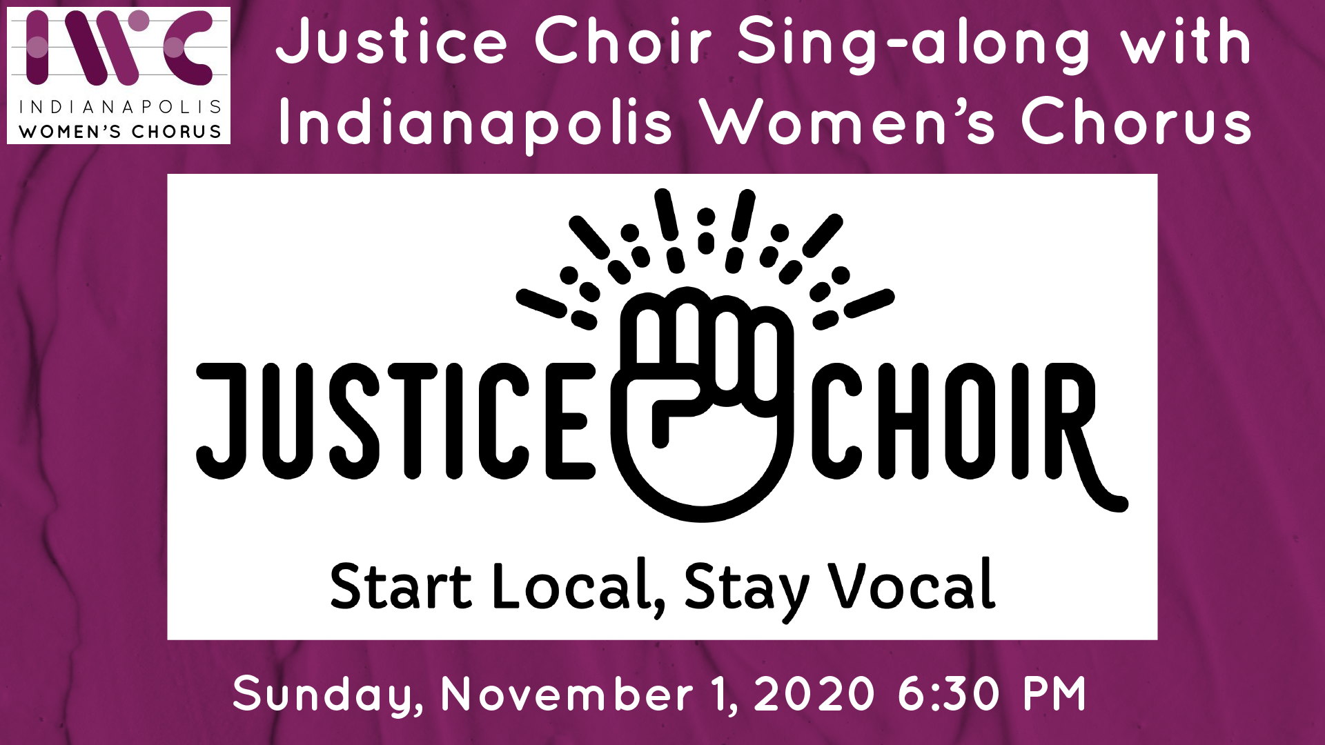 Justice Choir Sing-Along